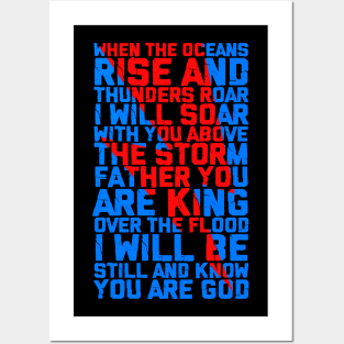 I will be still and know you are god Posters and Art